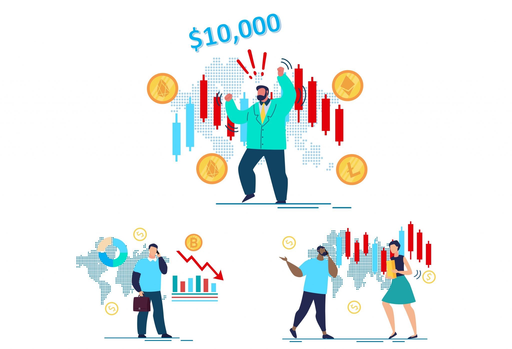 How to make $10,000 per month salary day trading forex or crypto in 2022